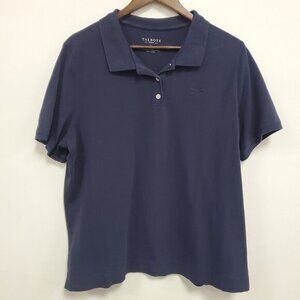 Talbots Womens Preppy Short Sleeve Golf Polo Size 1X Academia‎ Nautical Teacher